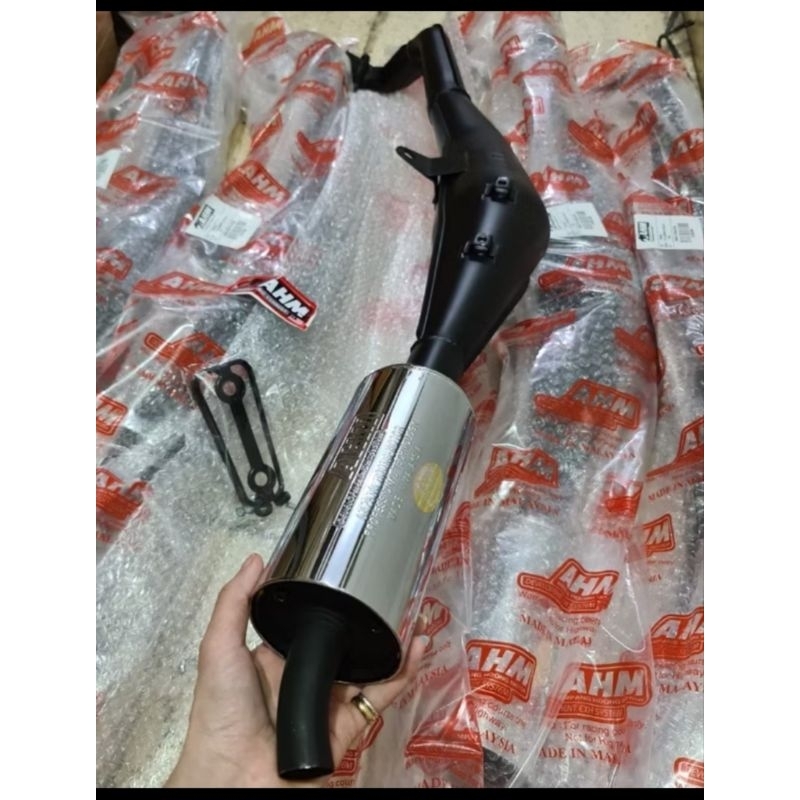 KNALPOT YAMAHA FIZR AHM YAMAHA FIZ R FORCE AHM ORIGINAL MALAYSIA