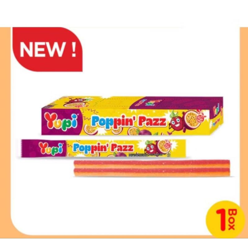 

Yupi Poppin Pazz 1 Box isi 12 Pcs