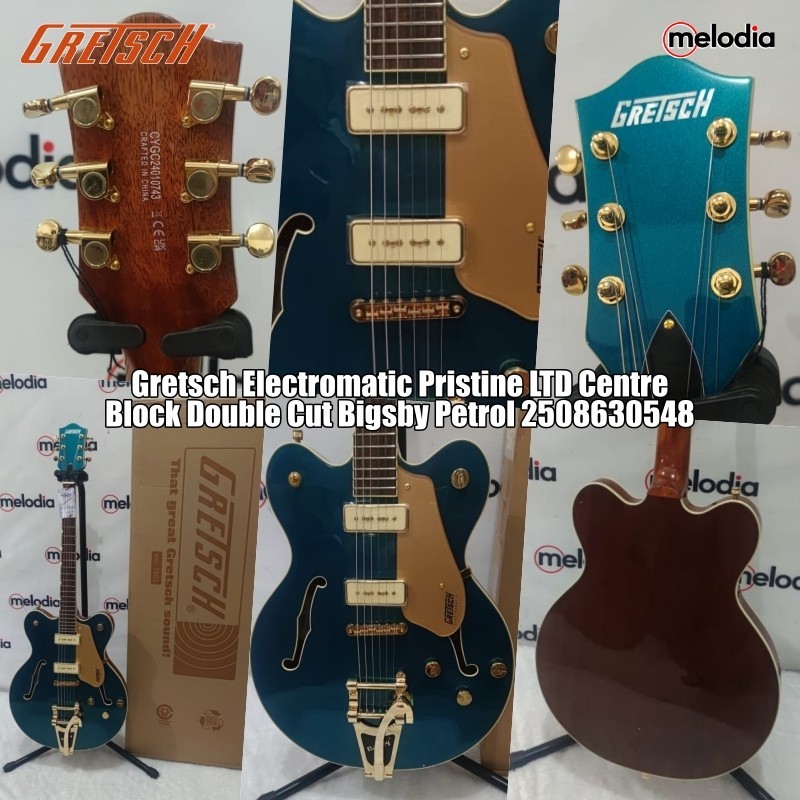 Gretsch Electromatic Pristine LTD Centre Block Double Cut Bigsby Electric Guitar