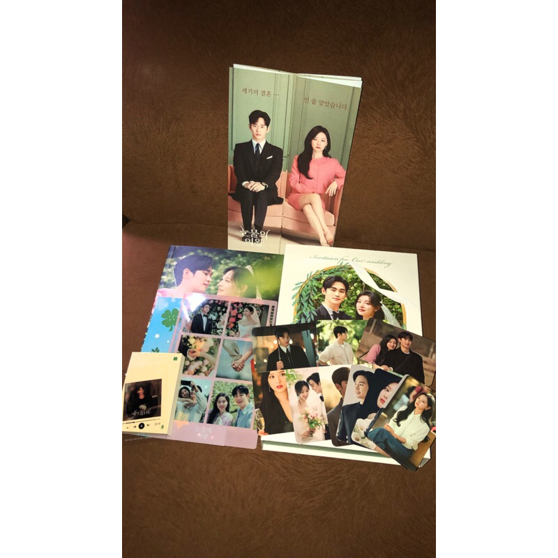 QUEEN OF TEARS OST ALBUM SHARING OFFICIAL PHOTOCARD KIM JIWON KIM SOOHYUN