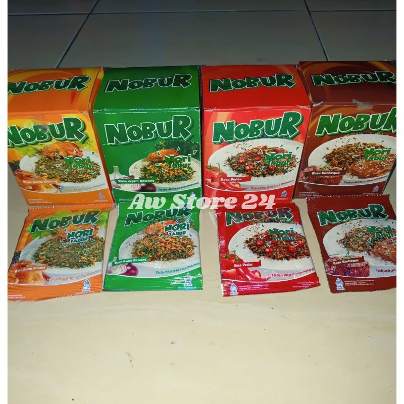 

Nobur Nori Tabur 1 pack isi 12pcs