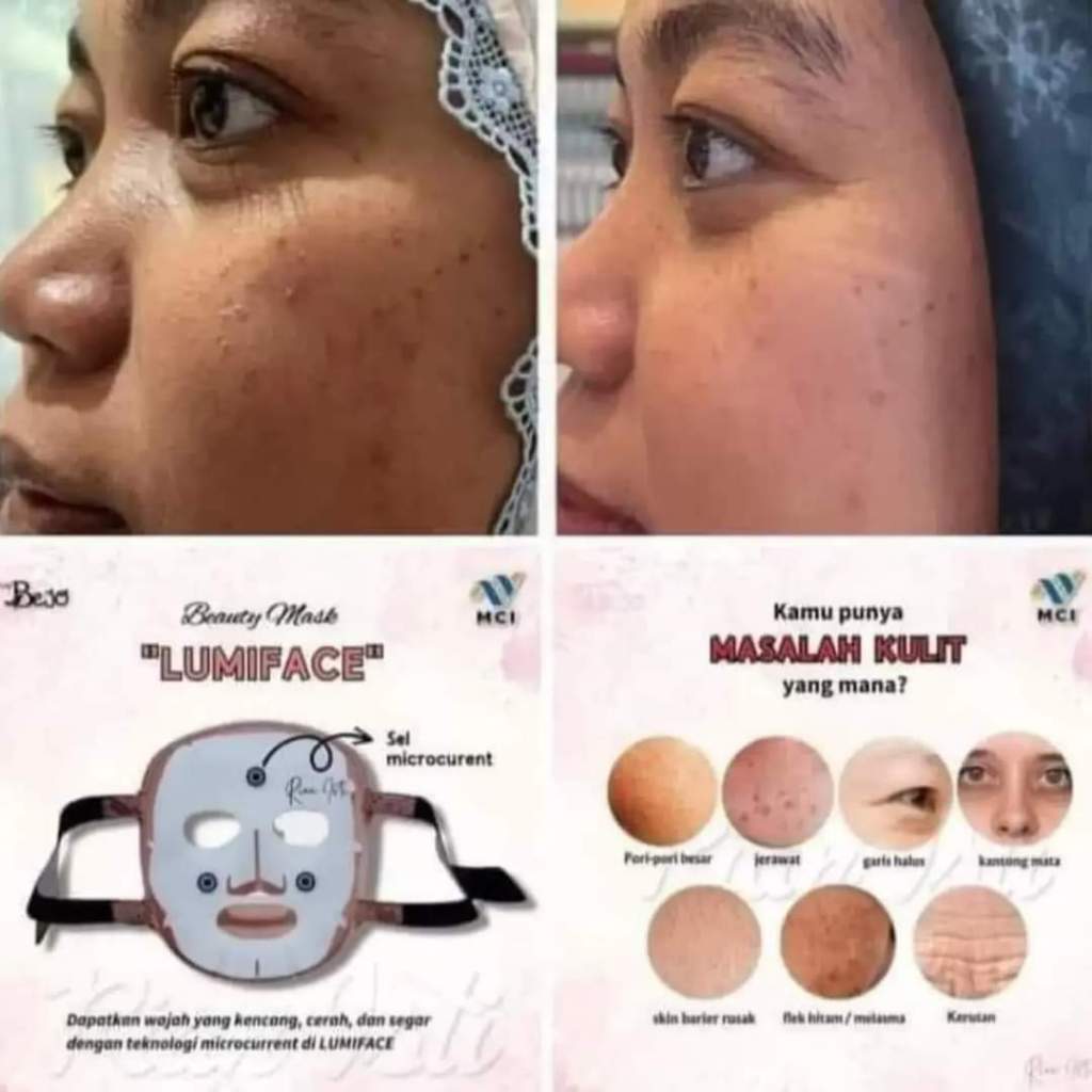 MCI LUMIFACE BEAUTY MASK NEW