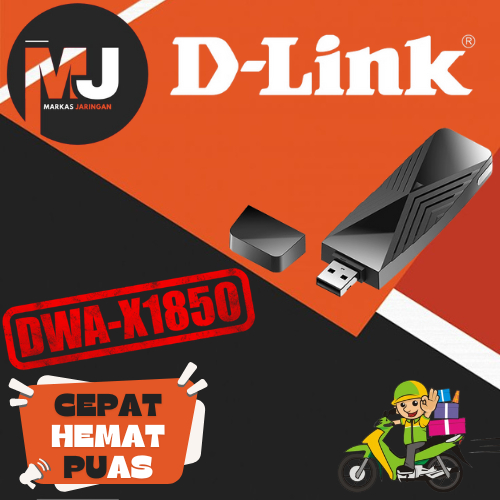 D-Link DWA-X1850 Wireless AX1800 MU-MIMO WI-FI 6 USB 3.0 Adapter