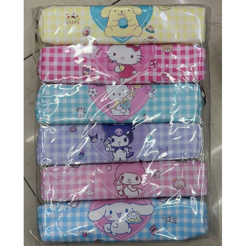 

Tempat pensil SANRIO / tempat pensil tabung / tempat pensil resleting / tempat pensil anak lucu