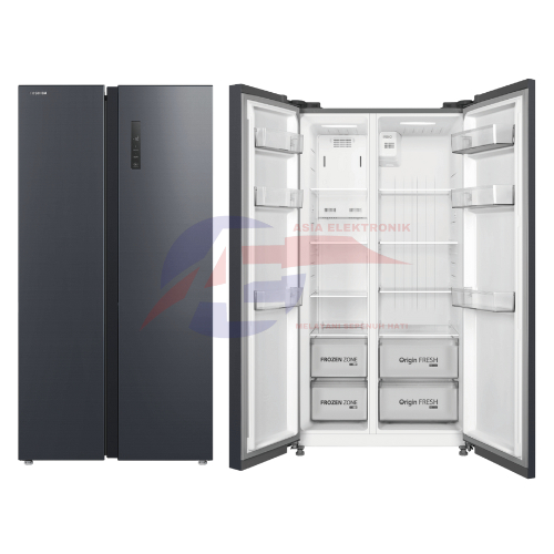 Kulkas Toshiba GR-RS696WE | Kulkas Side By Side Toshiba | Kulkas SBS