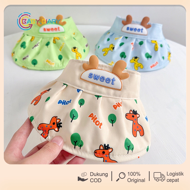 Topi bayi / topi matahari musim panas anak laki-laki dan perempuan / topi pantai
