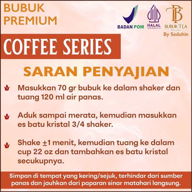 

RB BUBUK MINUMAN COFFEE GULA AREN 1 KG