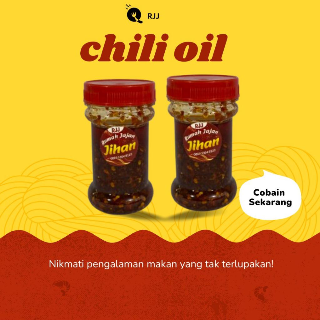 

CHILI OIL / MINYAK CABE BAWANG