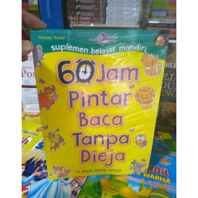 ART X5T7 BUKU PAUD DAN TK 6 JAM PINTAR BACA TANPA DIEJA