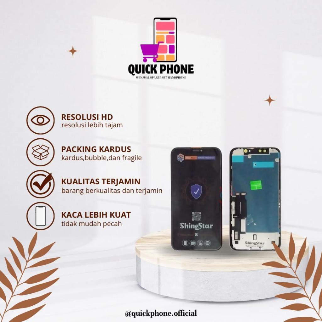 LCD IPHONE XR BLACK S.STAR ( Free Lem & Obeng set )