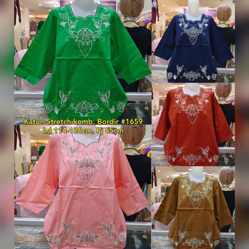 ATASAN IMPORT BORDIR/BLOUSE IMPORT BORDIR