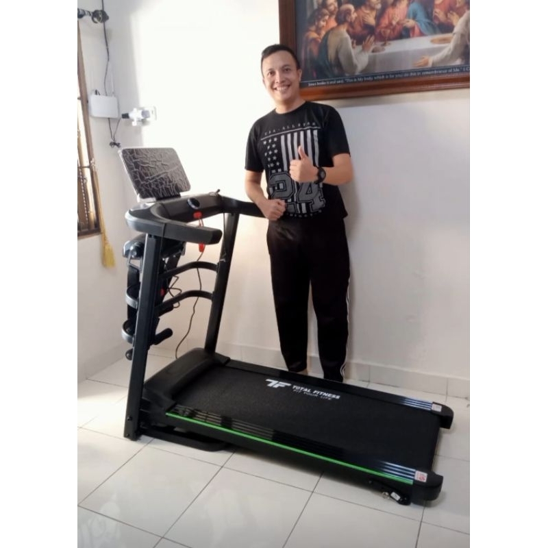 Treadmill Elektrik TL 625 Layar Mewah Elegan