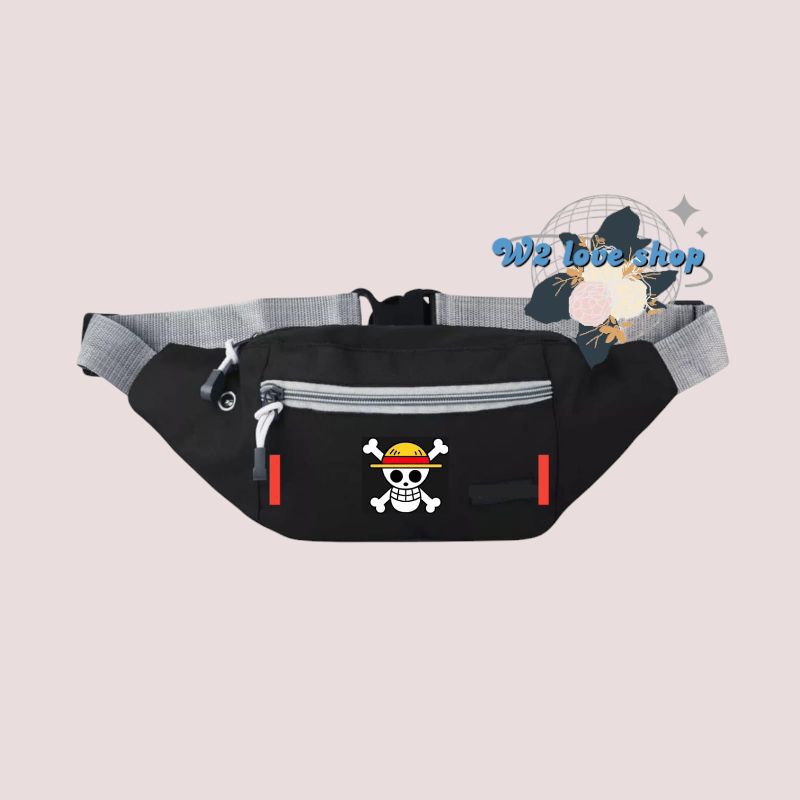 OFFICIAL FAST DELIVERY Promo Spesial Tas Selempang Onepiece Free Topi One Piece 2025