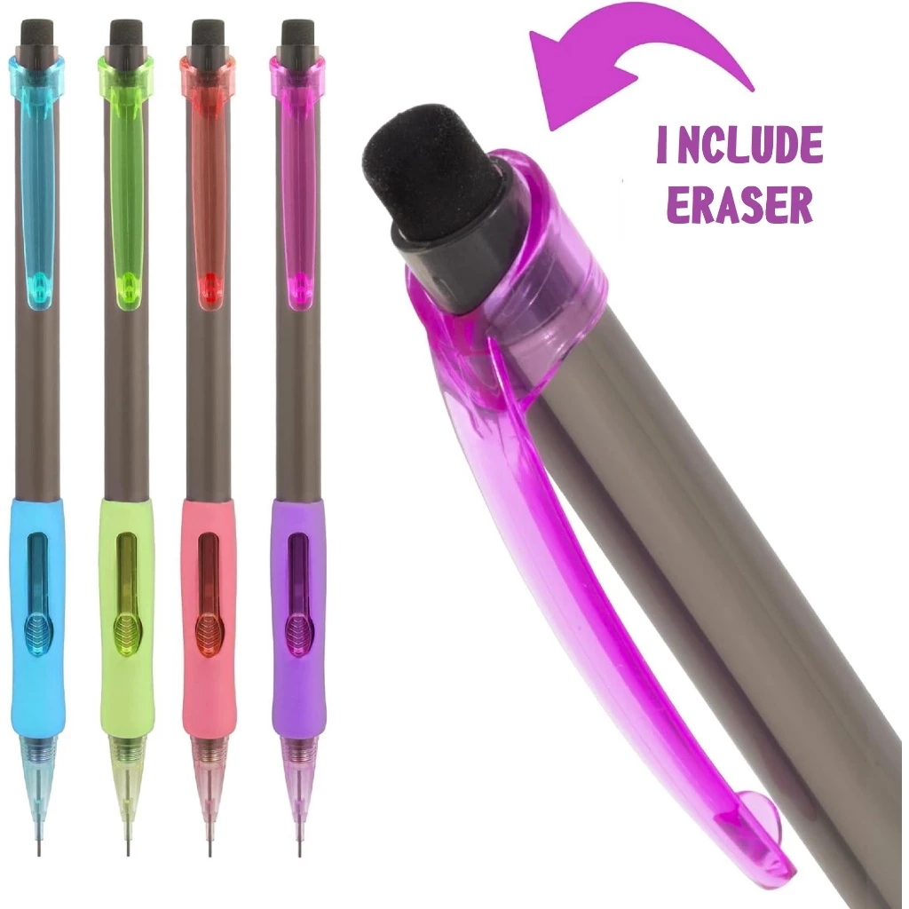 

Pensil Mekanik Mechanical Pencil Refillable Pensil Mekanik Mechanical Pencil Combo PM05-01 0.5 MM