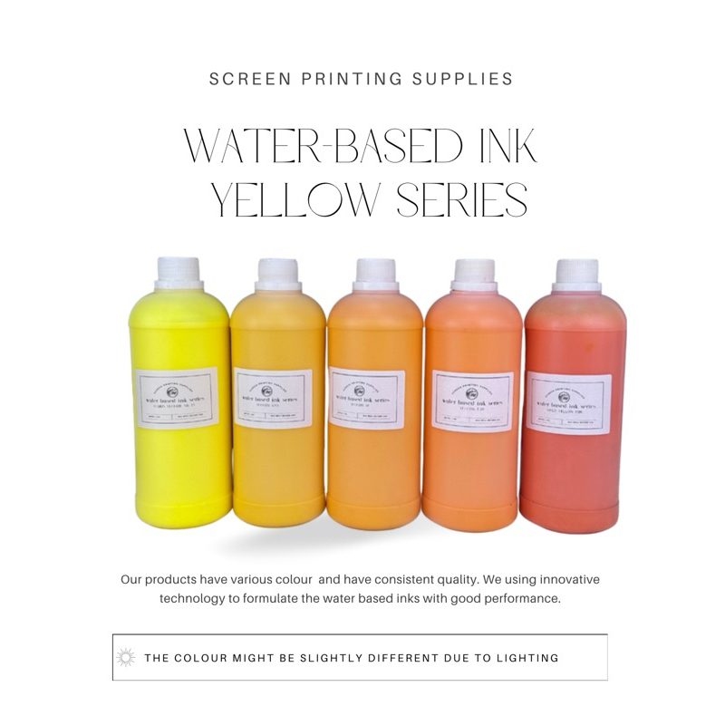 

1KG Biang Cat Sablon Yellow GSN Yellow IR Leon Yellow SW Yellow F3R Gold Yellow