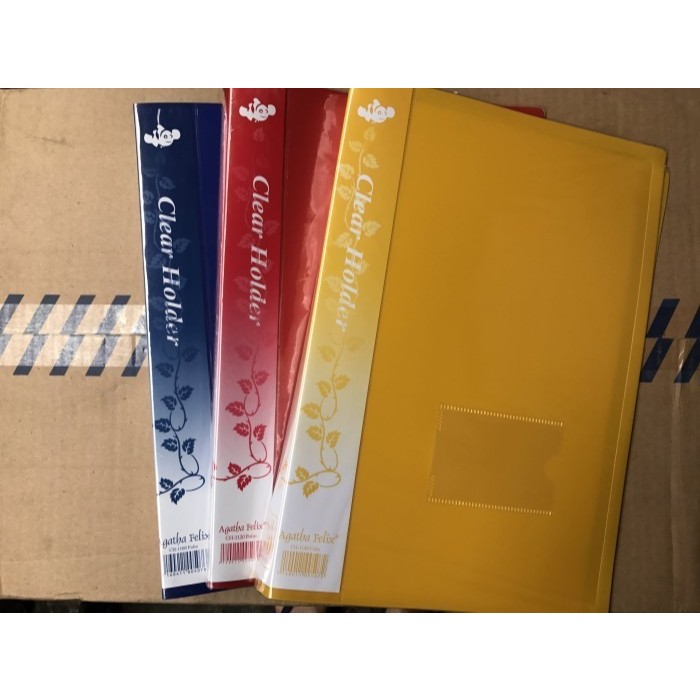 

Display Book / Map Clear Holder Album Ukuran Besar F4 120 sheet Felix ( Pcs )