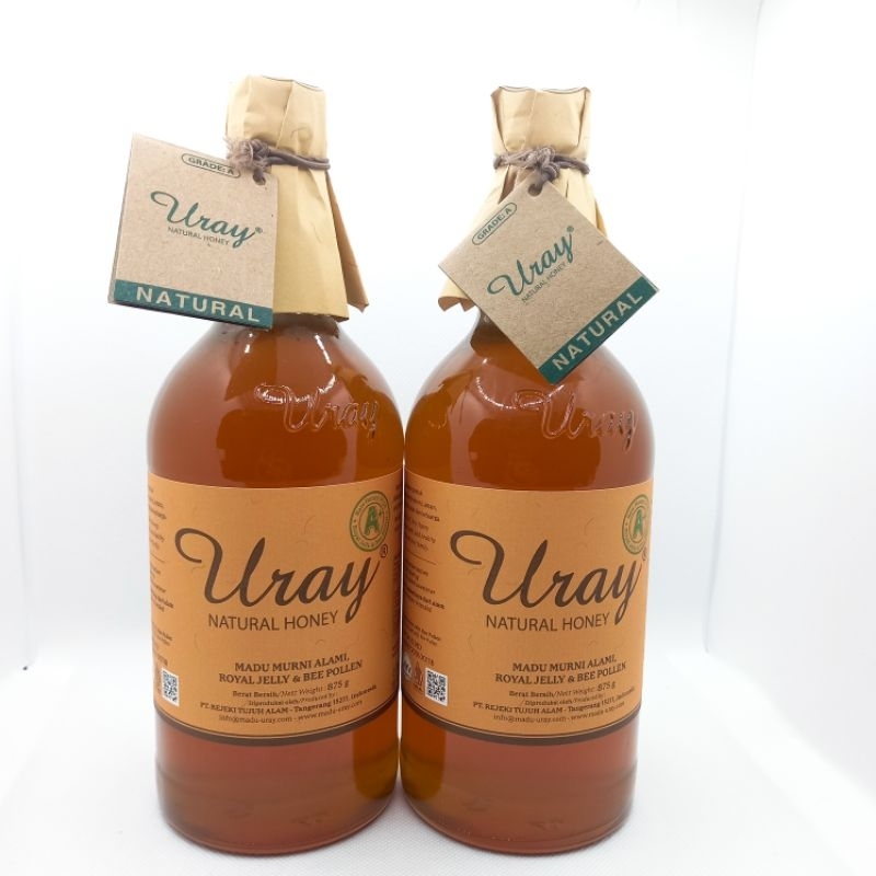 

Madu Uray Botol Besar 875gr Uray Natural Honey Madu Asli Murni Alami 100% ORIGINAL