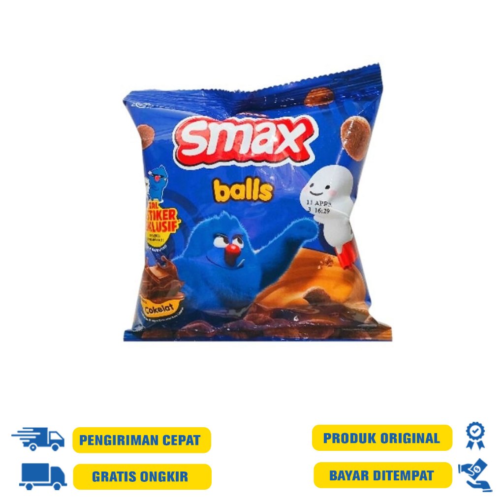 

Smax Balls / Chocolate Snack / Makanan Ringan / Choco Ball / 20gr/40gr