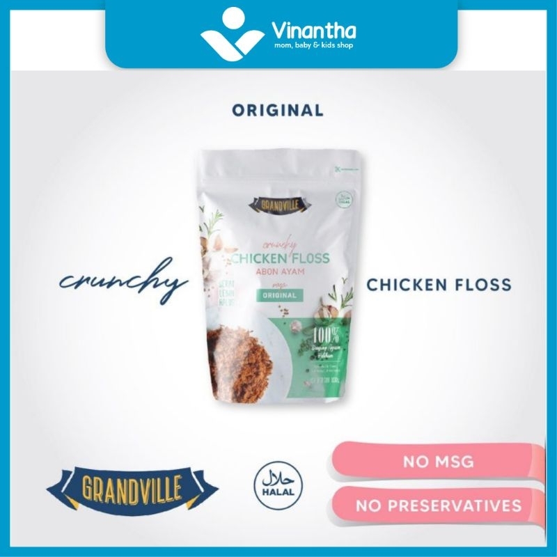 

GRANDVILLE ABON AYAM ORIGINAL 100G-vinanthababyshop