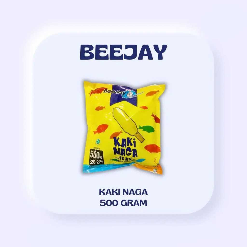 

ADDRIELLA Beejaychef Kaki Naga 500gr/Isi 20-22pcs | Beejaychef/Frozenfood/Frozenfood Murah