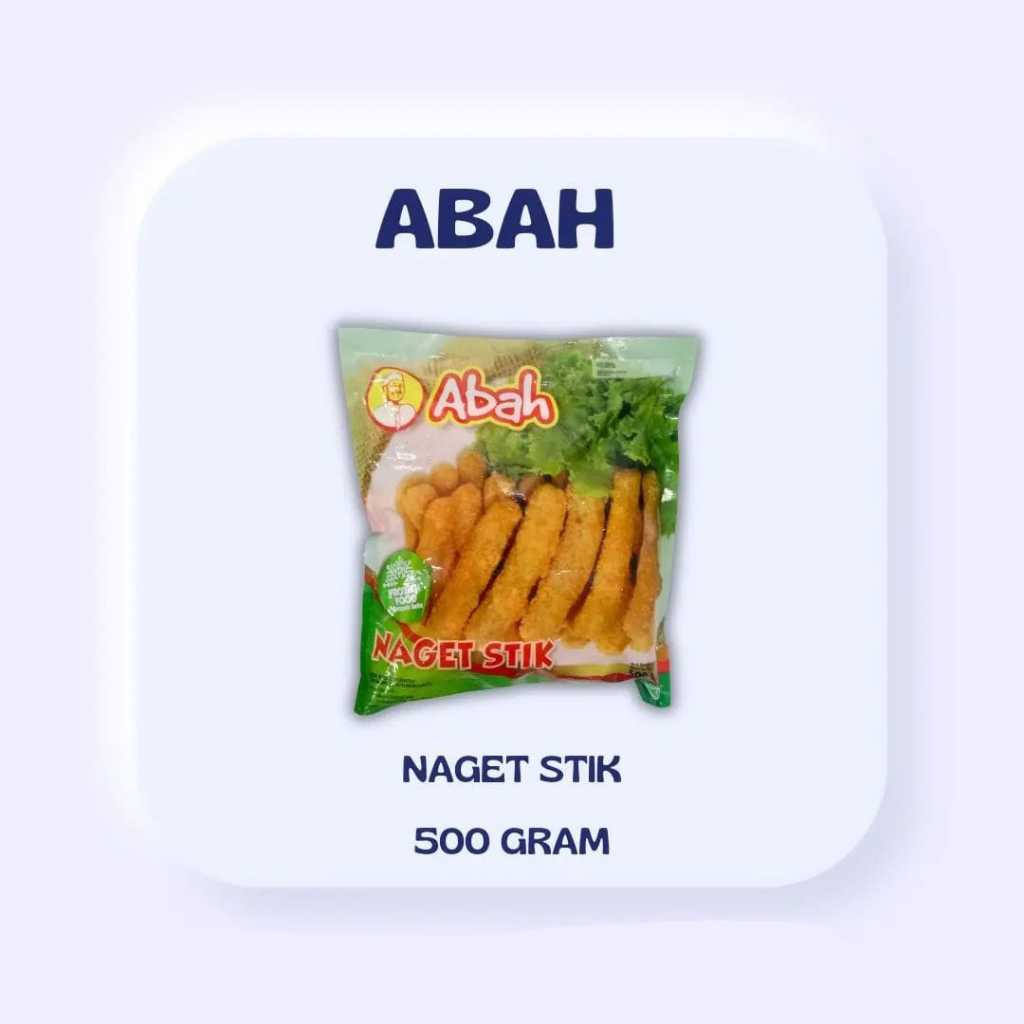 

ADDRIELLA Abah Nugget Ayam Stick 500gr | Abah/Frozenfood/Frozenfood Murah