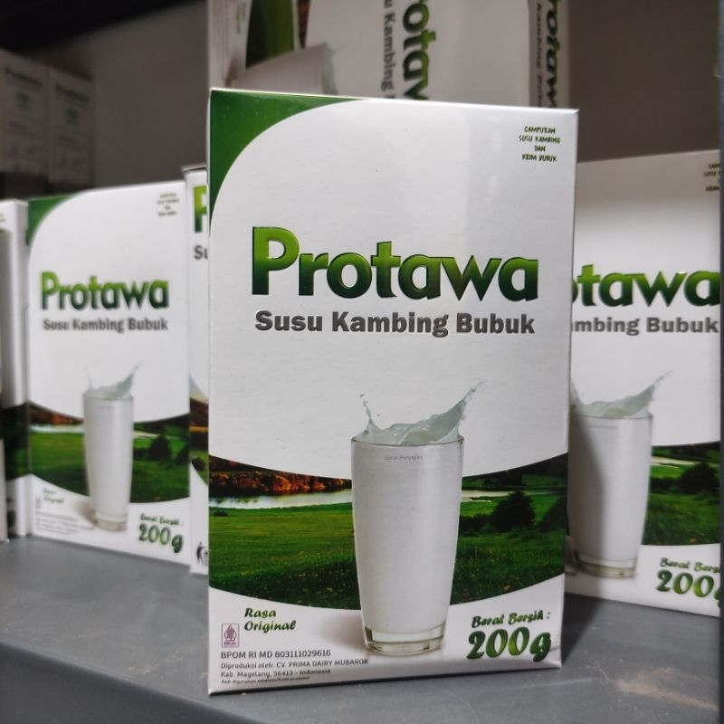 

PROTAWA [200g] susu bubuk kambing etawa | rasa ORIGINAL | susu kambing dengan sensasi rasa krim bubuk yg halus dan lembut | sebagai Tambahan nutrisi bagi anak² dan dewasa |