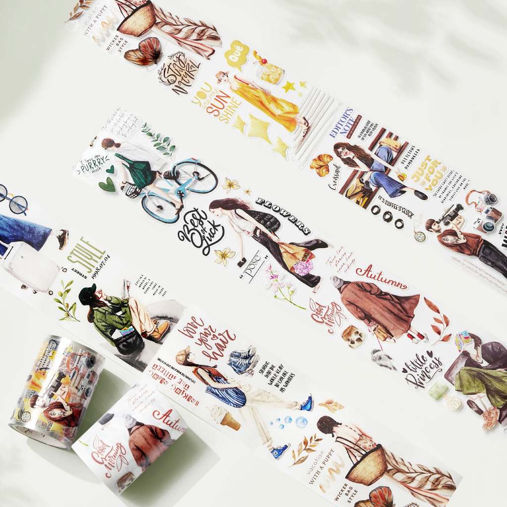 

The Washi Tape Shop Pre-Cut Urban Wanderers PET Tape (Sample 1 Loop)