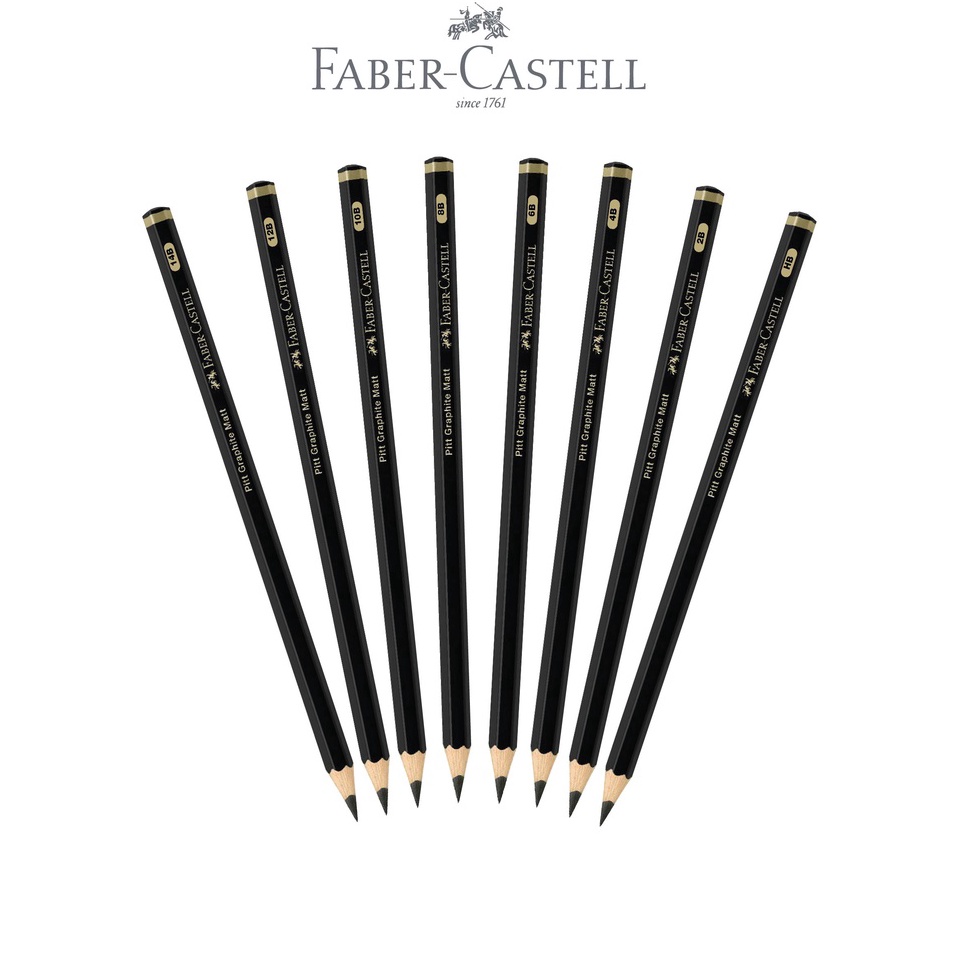 

ART P3O FaberCastell Pitt Graphite Matt Pensil Satuan