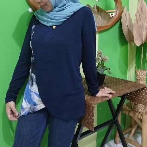 Kaos wanita lengan panjang branded original verawang