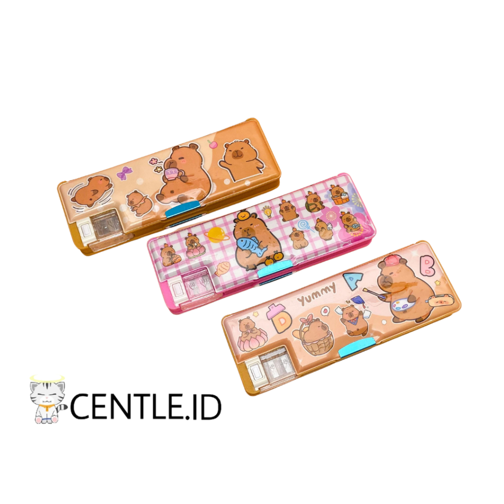 

CENTLE.ID KOTAK PENSIL MAGNET RAUTAN CAPYBARA KP-1559 CUTE PENCIL CASE ALAT TULIS SEKOLAH TERJANGKAU