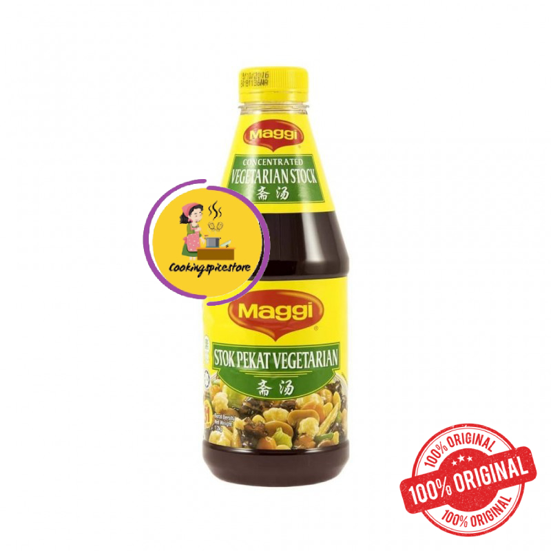 

MAGGI Stok Pekat Vegetarian Malaysia (1,2kg) / Kaldu vegetarian / Penambah Rasa Masakan