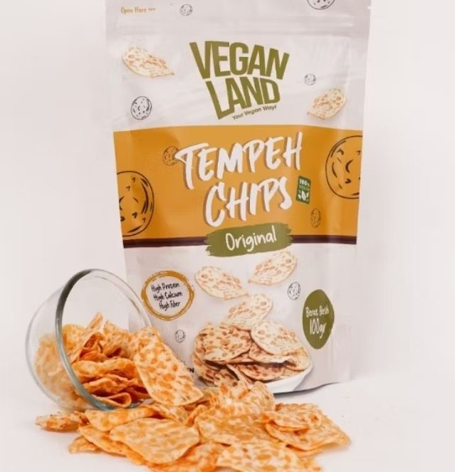 

VeganLand Tempeh Chips Spicy 100gr