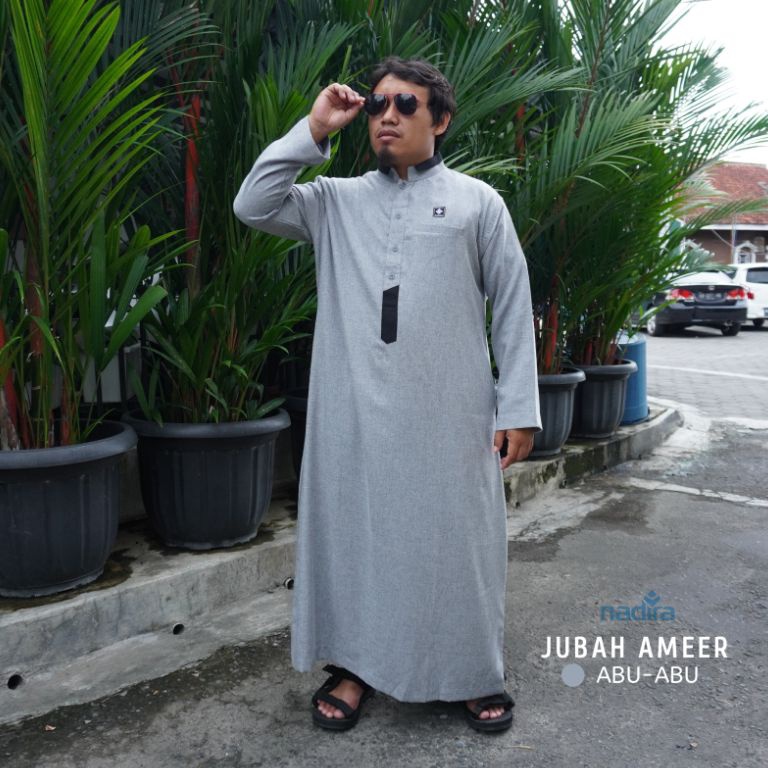KODE C9X Jubah Ameer dewasa terbaru gamis pria baju dewasa lengan panjang busana muslim laki laki ka