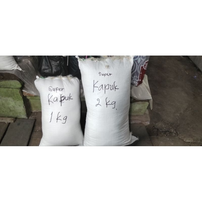 Kapuk isi bantal/guling/kasur harga per 1kg