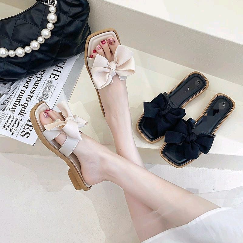 SANDAL  KARET JELLY SLIP ON WANITA/SANDAL PITA JELLY SLIP ON TEPLEK