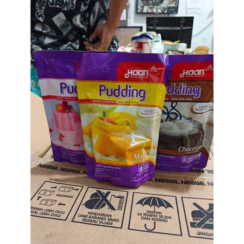 

Puding Haan aneka rasa