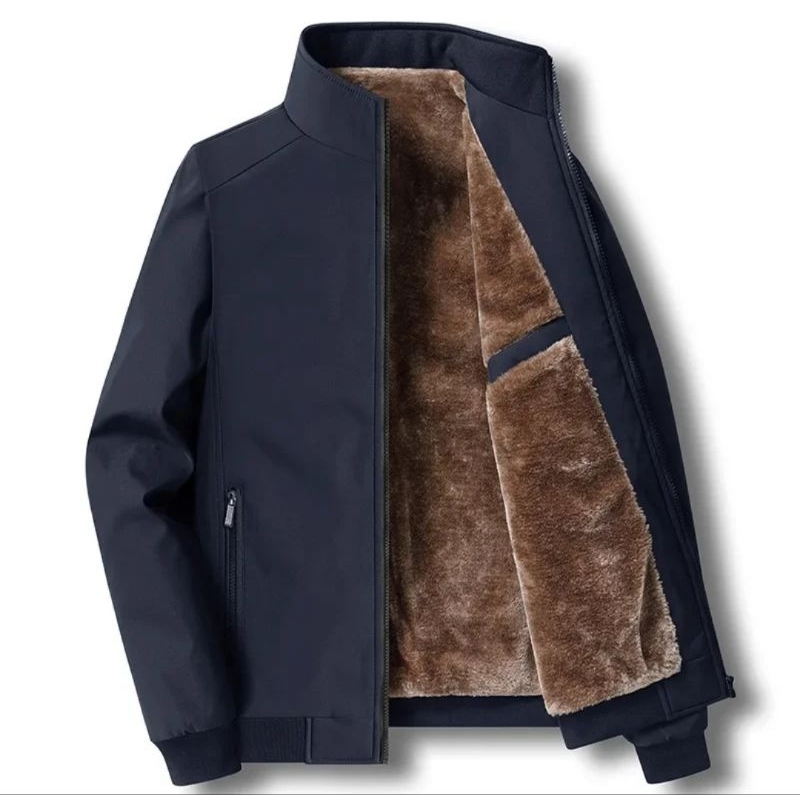 jaket winter pria /jaket bulu pria /jaket winter bulu /jaket formal pria Korea terbaru