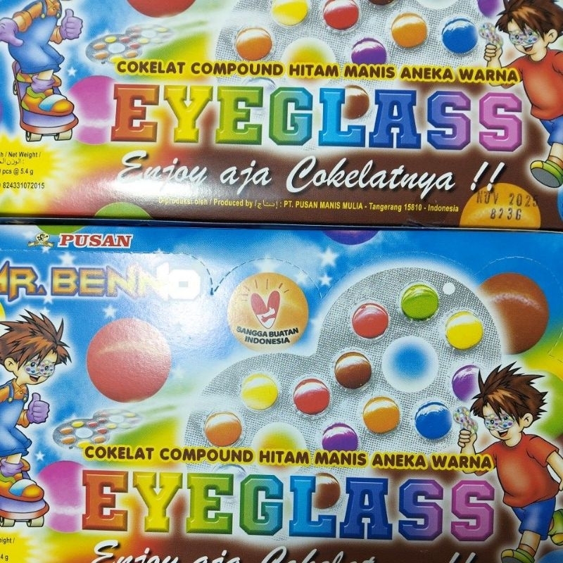 

Eyeglas ktk ( permen kacamata) isi 40pcs