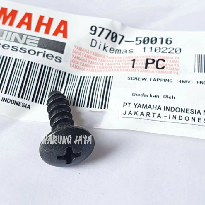 Baut Bordes Aerox 155 Asli Original Yamaha 97707-50016