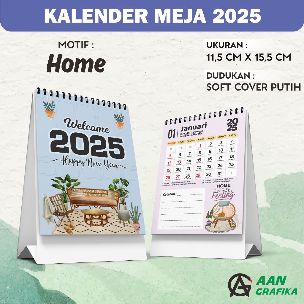 

KALENDER 2025 Aestethic Cute Murah - Kode : TY - Home