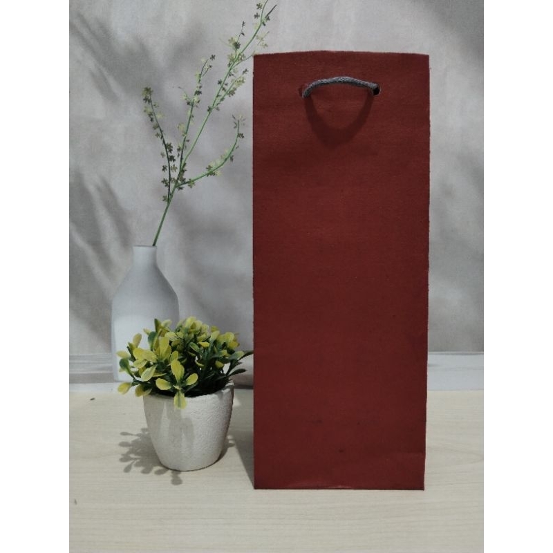 

PAPERBAG BOTOL 10X8X25 / TAS SOUVENIR BOTOL
