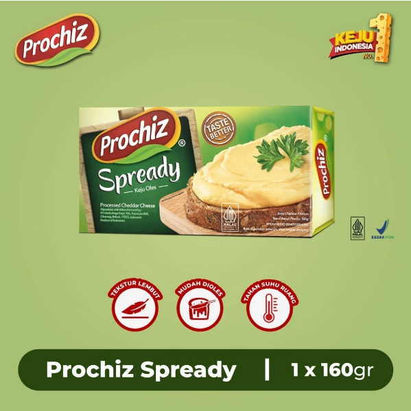 

Keju Prochiz spready 160gr keju oles keju cair