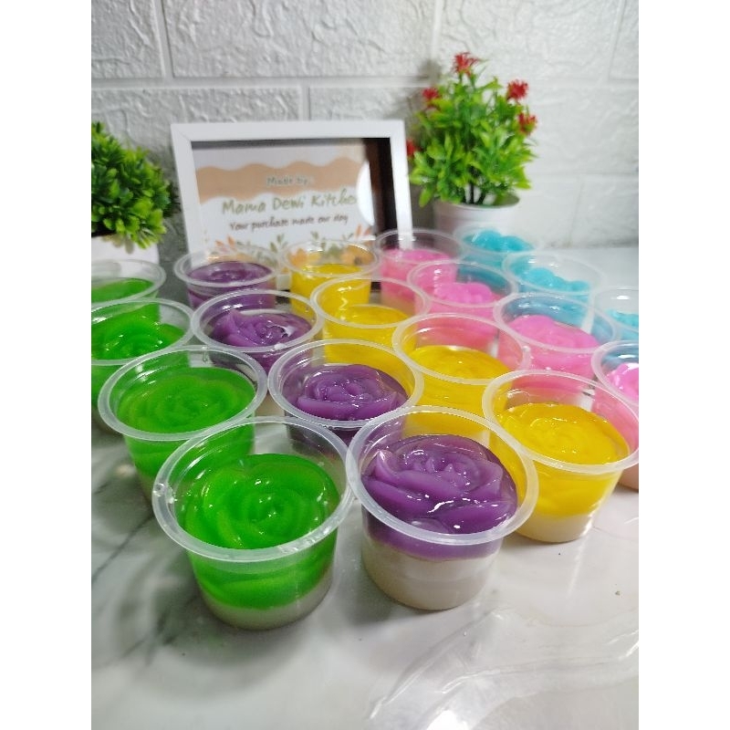 

puding mawar cup 20 cup