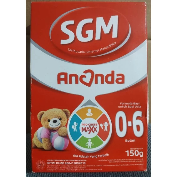SGM Ananda 1 0-6 Bulan Susu Bayi