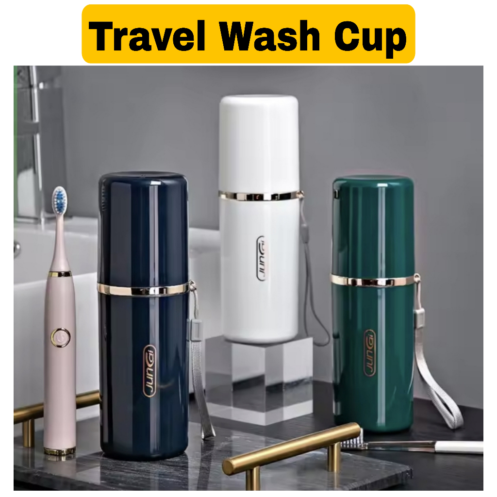 tempat sikat gigi elektrik oral b travel toiletries cup case jw018