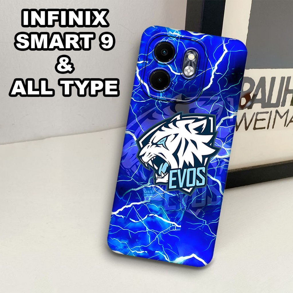 (CFS26) Softcase procamera   untuk Hp INFINIK SMART 9 Motif Evoss/Case INFINIK SMART 9 bahan karet l