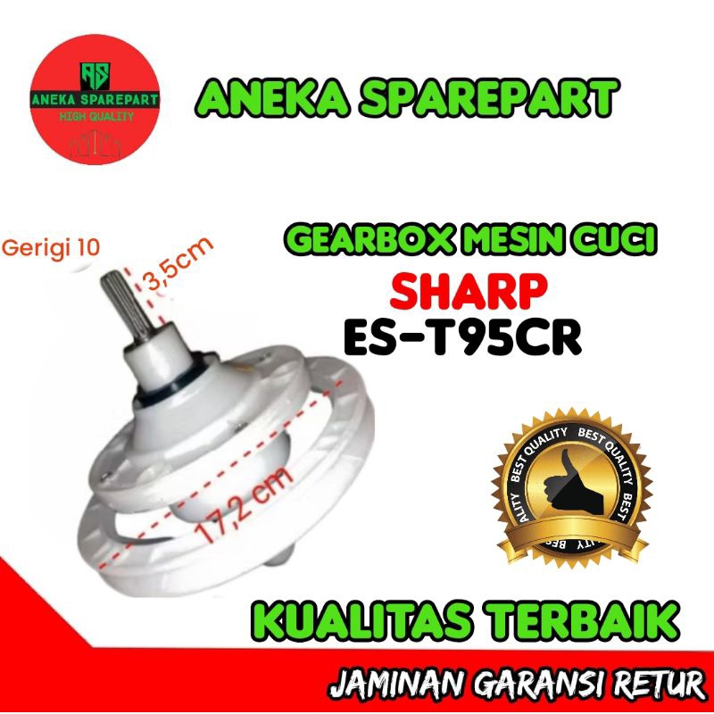 Gear Box Sharp mesin cuci ES-T95CR mesin cuci es-t95cr