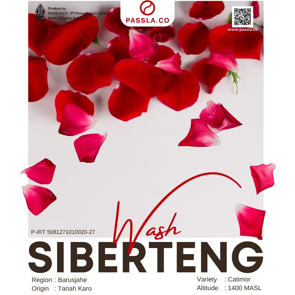 

ROASTBEAN ARABIKA WASH SIBERTENG 200g