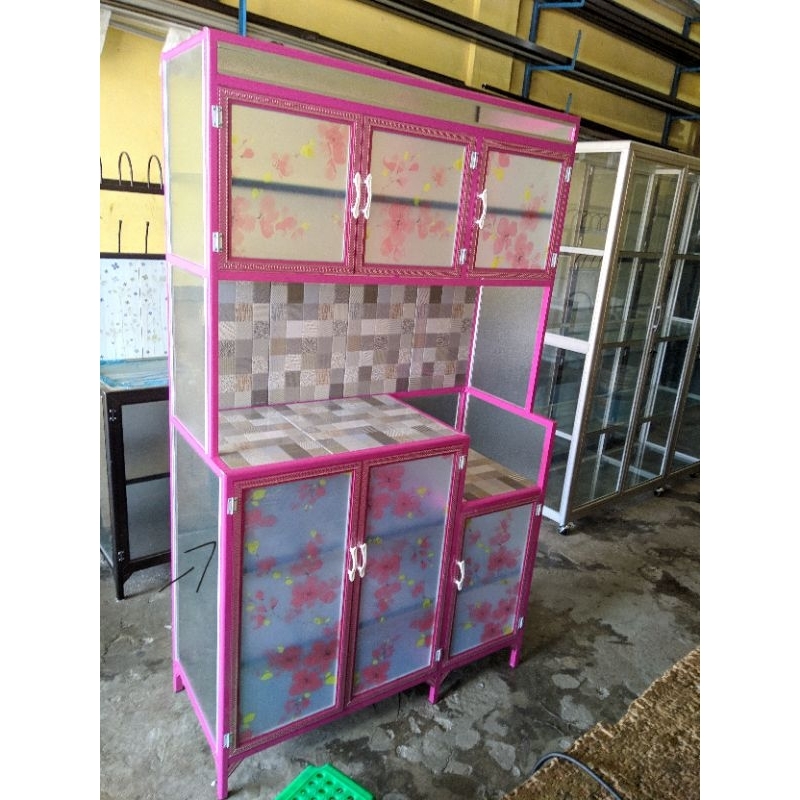 lemari piring alumunium