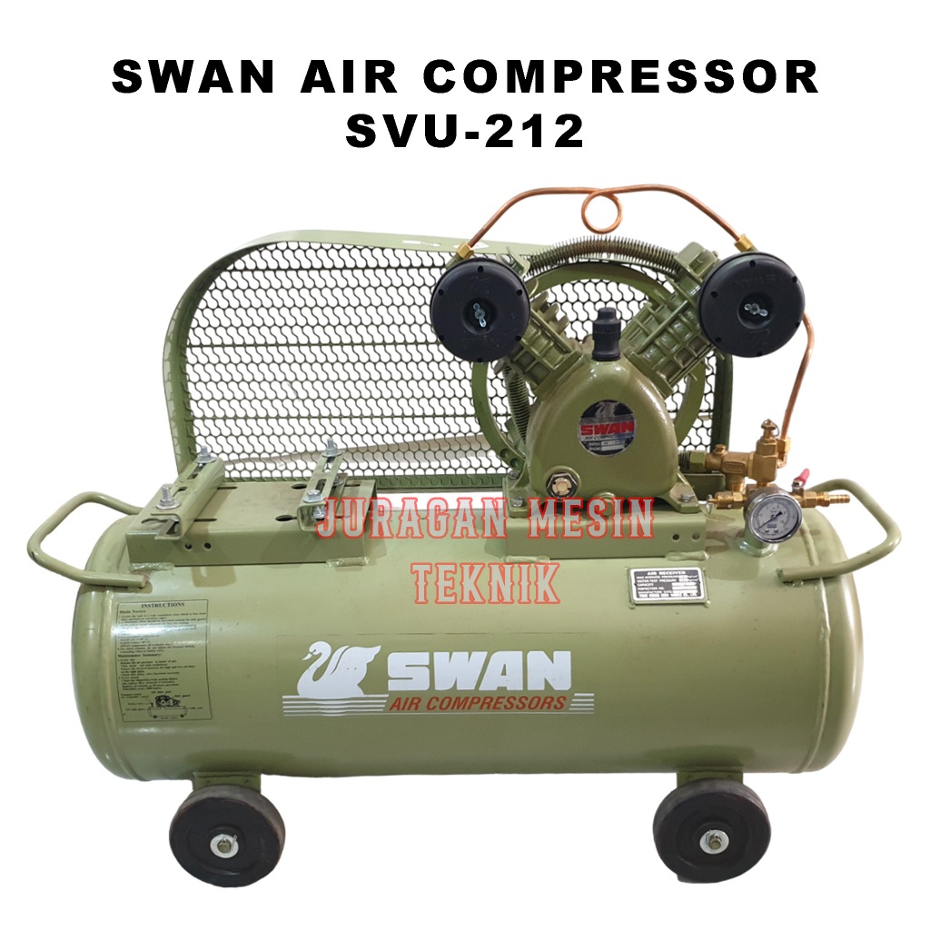 Swan Tabung Kompresor Angin 1/2 HP Made in Taiwan